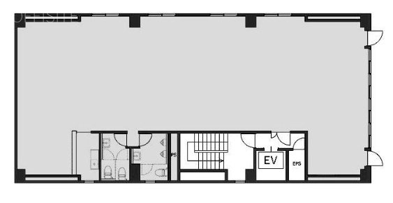 滋賀銀行東京事務所ビル3F 間取り図