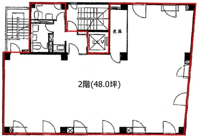 九段101ビル2F 間取り図