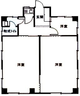 鈴木ビル101 間取り図