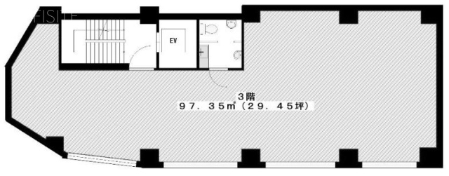 銀座プリンスビル3F 間取り図