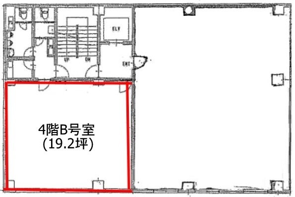 立川ASビルB 間取り図