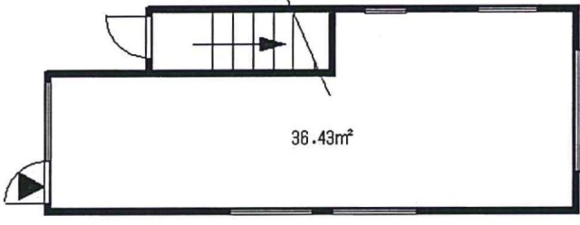 ブリランテビル1F 間取り図