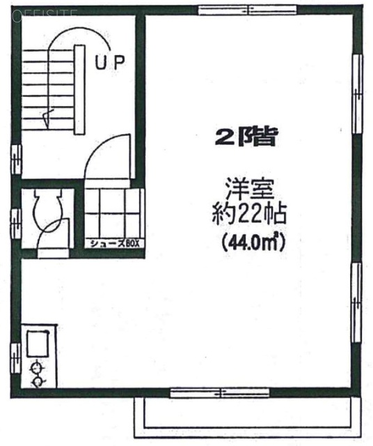 西麻布10番館2F 間取り図