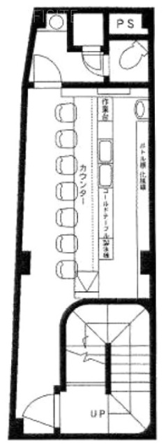 Tokyo19ビルB2F 間取り図