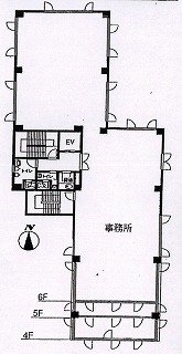 昭和薬貿ビル301 間取り図