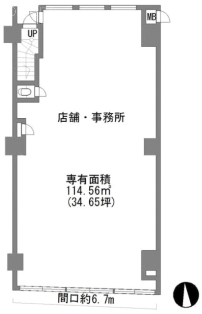 サンパーク東京銀座103 間取り図