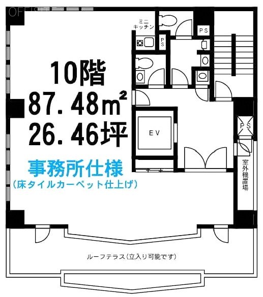 プランドール新横浜10F 間取り図