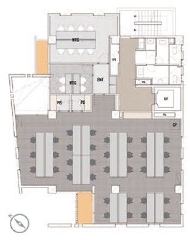 GUILD恵比寿南3F 間取り図