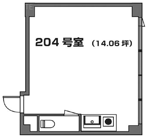 IBビル204 間取り図