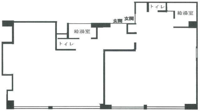 細川ビル4F 間取り図