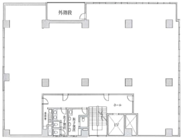 第2田中ビル6F 間取り図