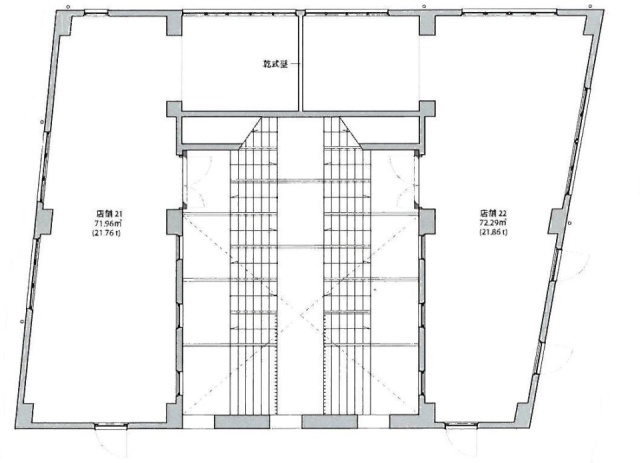 Colesso JIYUGAOKA(コレッソ自由が丘)ビル101 間取り図