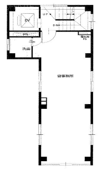 K&W新橋201 間取り図
