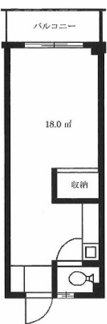 モリグチハイツC 間取り図