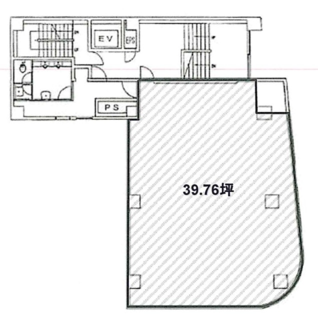 プラチナ第2ビル1F 間取り図