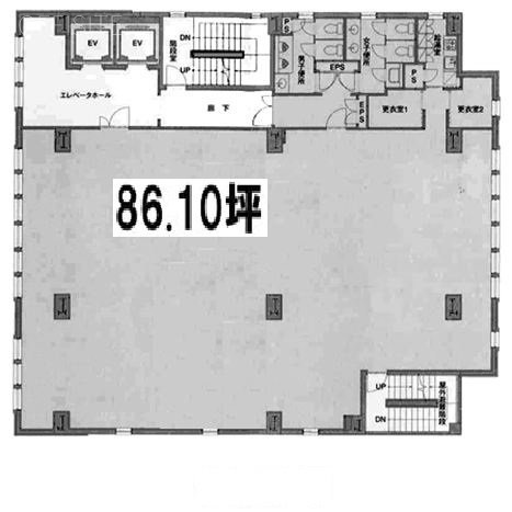 昭和ビル4F 間取り図