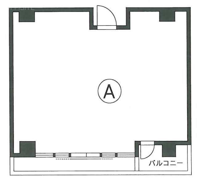 成田屋ビルA 間取り図
