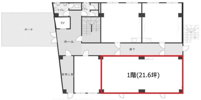 佐伯池袋ビル101・102 間取り図