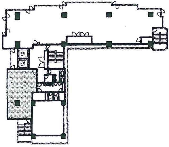 中央第6関内ビル601 間取り図