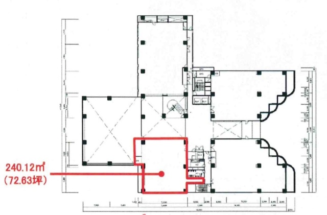 Daiwa赤坂ビル2F 間取り図