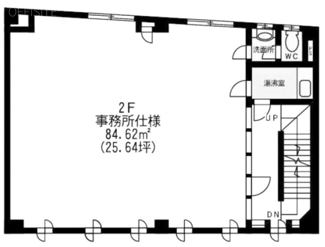 山崎商事町田ビル2F 間取り図