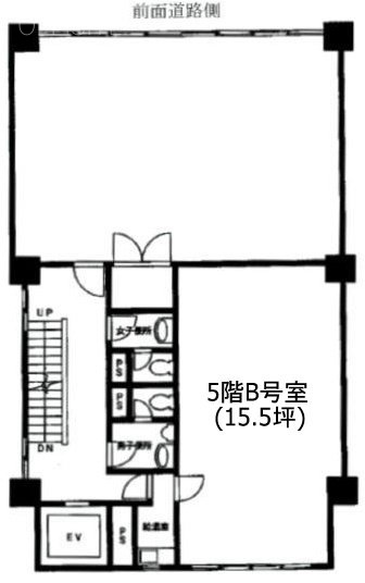 宝国ビルB 間取り図