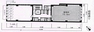 ギンザTSサンケイビル1F 間取り図