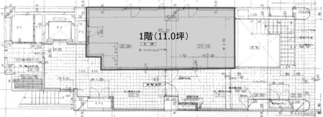 NST小網町ビル1F 間取り図