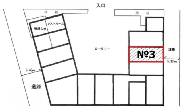 アラキウェアハウス3 間取り図