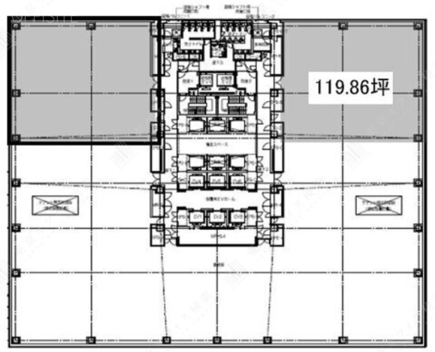 有明セントラルタワー10F 間取り図