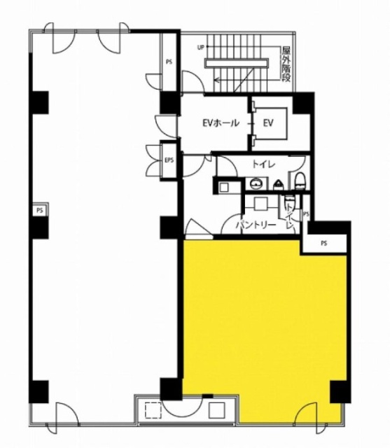 堀川ビルB 間取り図