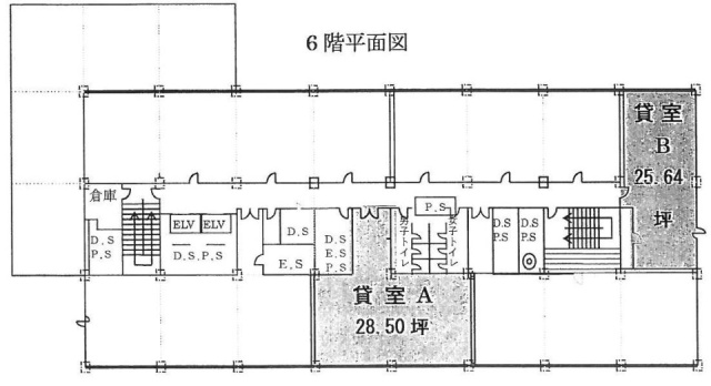 瀬川ビル6F 間取り図