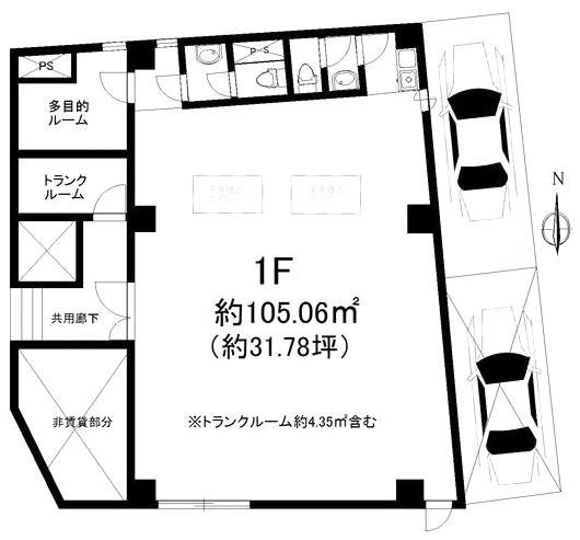 BELLA VOCEビル102 間取り図