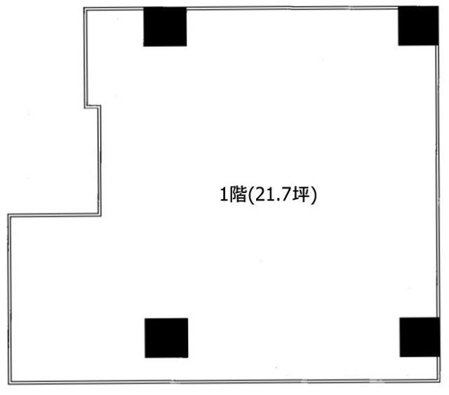 第20SYビル1F 間取り図