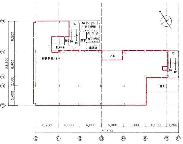 日新建物新橋ビル4F 間取り図