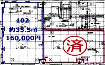 グランソフィア平井102 間取り図