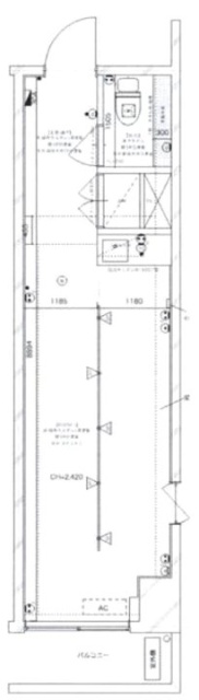 ヴェラハイツ日本橋蛎殻町ビル204 間取り図