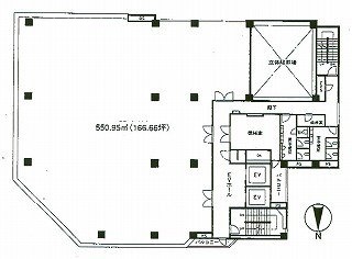 秋葉原三和東洋ビル8F 間取り図