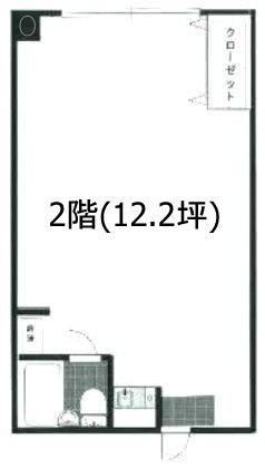 ライオンズマンション赤坂第22F 間取り図