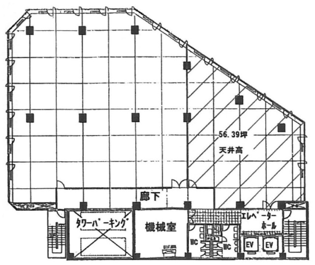赤坂協和ビル3F 間取り図
