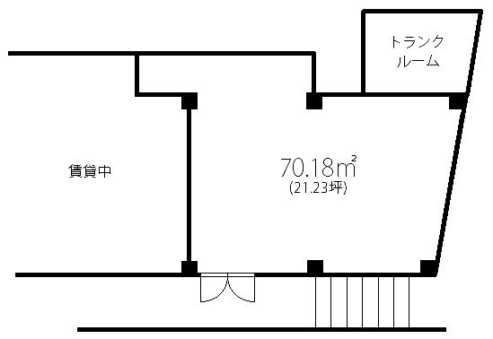 シェモア大倉山ビルB 間取り図