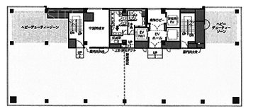仮)NBF八丁堀テラス ウエスト3F 間取り図