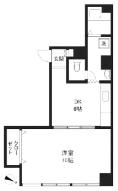 八重洲マンション203 間取り図