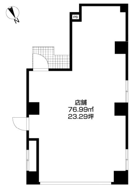 ドミール北池袋ビル0001 間取り図