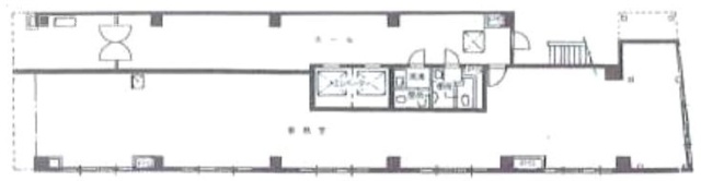 ログズ日本橋堀留ビル1F 間取り図