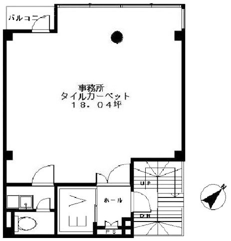 アーバンセカンドビル3F 間取り図
