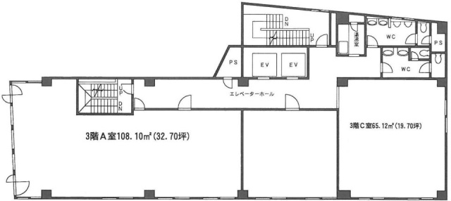 世界堂ビルA 間取り図