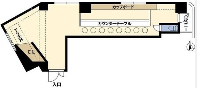 ライオンズマンション野毛山公園ビル2F 間取り図