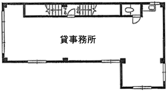大雅ビル2F 間取り図