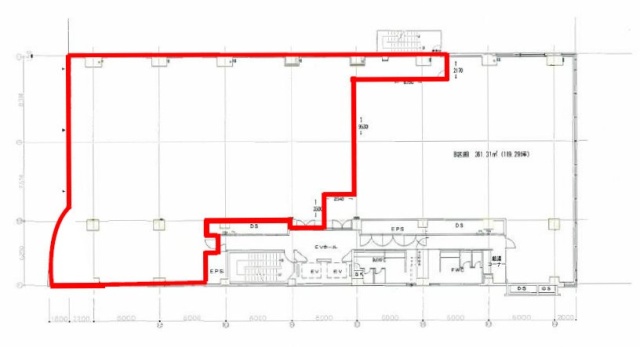 青山(せいざん)ビルA 間取り図